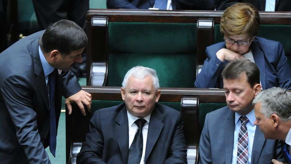 Janusz Śniadek, Jarosław Kaczyński i Mariusz Błaszczak