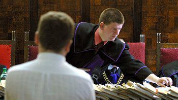 Świadek Ryszard Cz. przed sądem