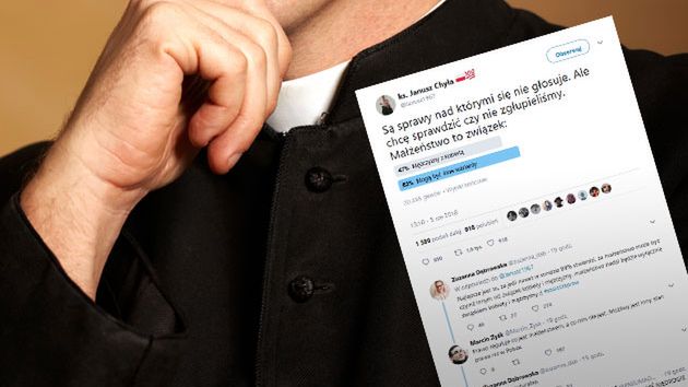Internauci chętnie oddają głos w sondzie księdza