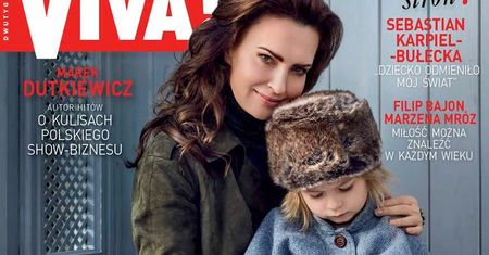 Agnieszka Maciąg znów pokazuje córkę na okładce