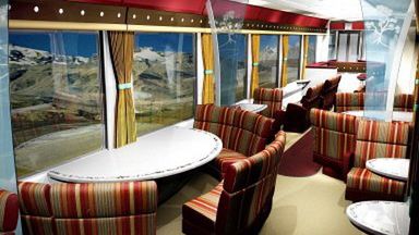 Tak ma wyglądać wnętrze pociągu, który będzie jeździł do Lhasy
