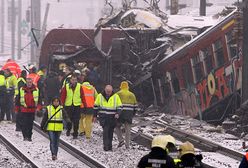 Czołowe zderzenie pociągów