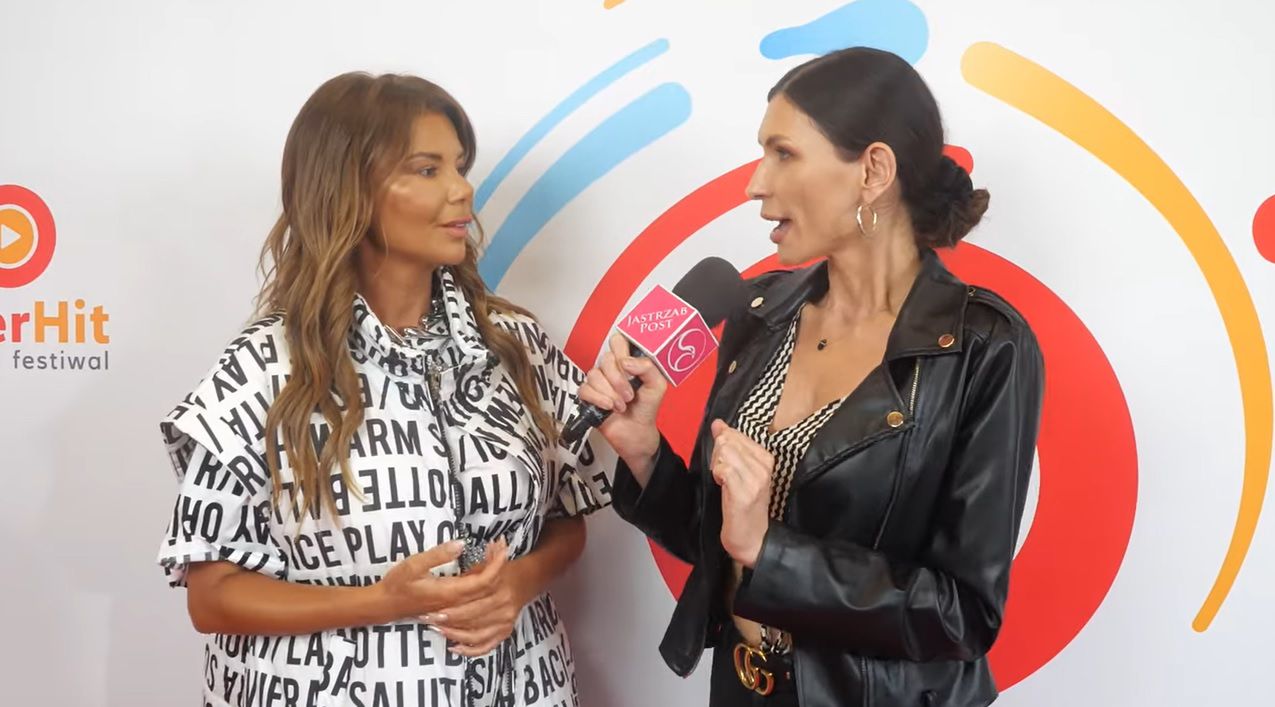 Edyta Górniak wywiad podczas Polsat Superhit Festiwal