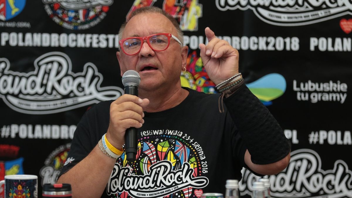 Jerzy Owsiak obawia się, że policjanci na Pol'and'Rock będą korzystać z gazu łzawiącego