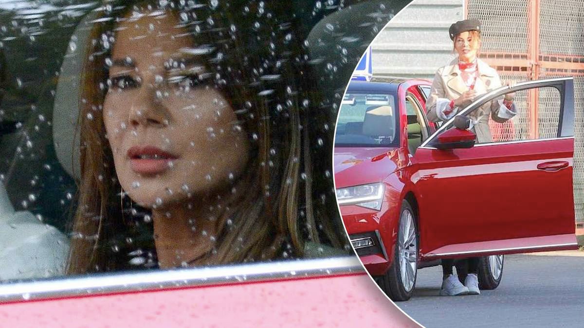 Edyta Górniak na planie programy My Way