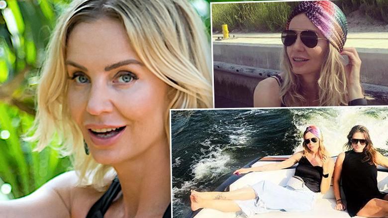 Agnieszka Woźniak-Starak na Mazurach