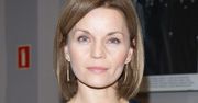 Małgorzata Foremniak stawia na klasykę w nowoczesnym wydaniu. Zestawiła półprzezroczystą bluzkę i ołówkową spódnicą [zdjęcia]