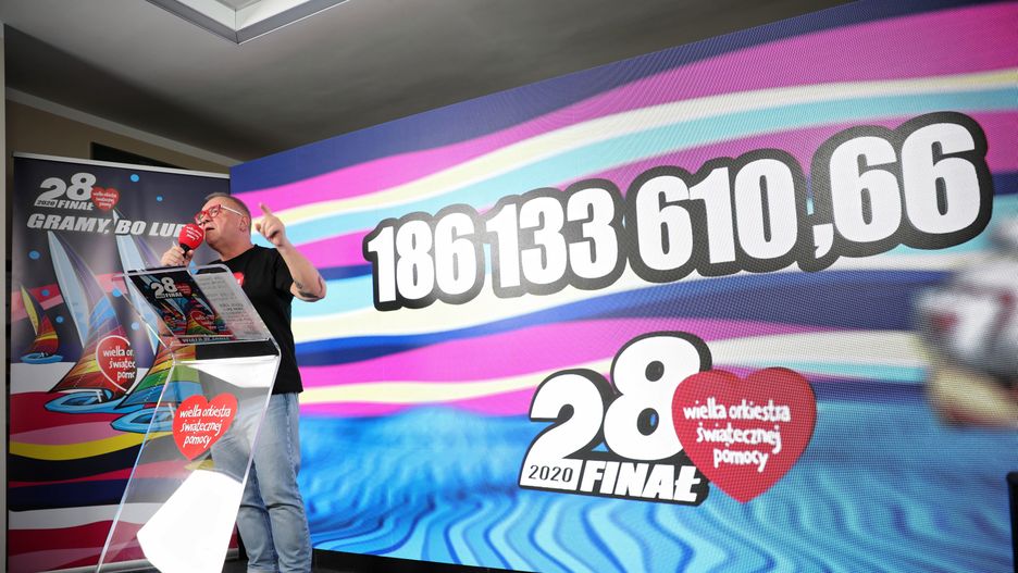 Jerzy Owsiak, szef Fundacji Wielkiej Orkiestry Świątecznej Pomocy