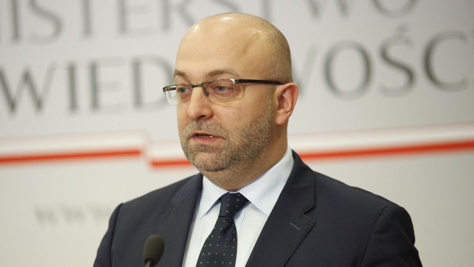 Były podsekretarz stanu Łukasz Piebiak