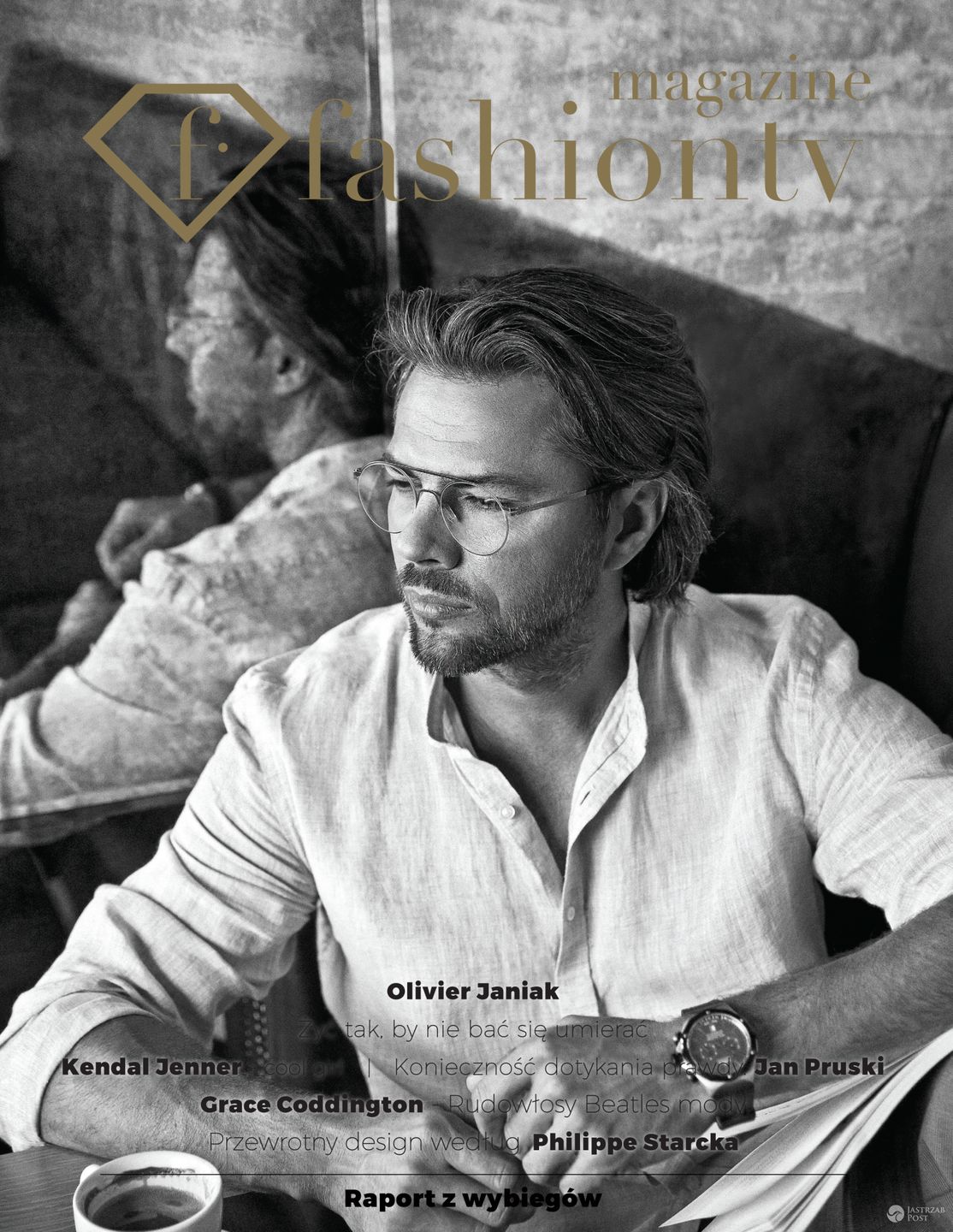 Olivier Janiak na okładce FashionTV Magazine