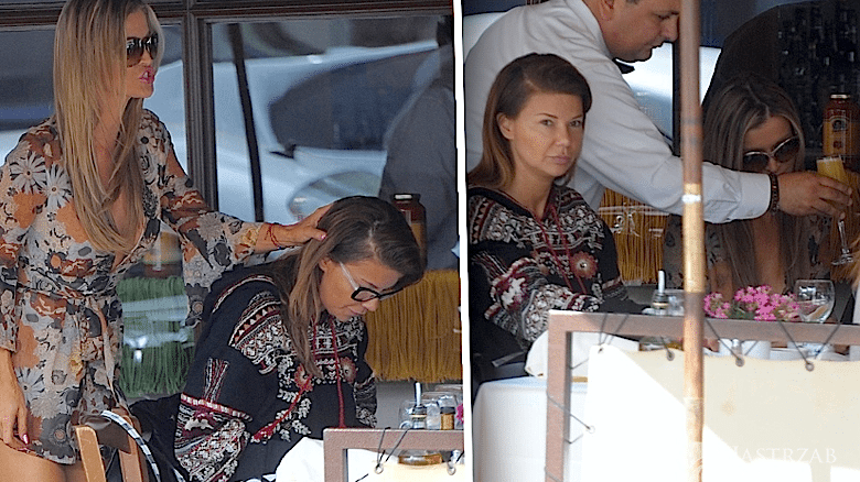 Edyta Górniak z Joanną Krupą na lunchu