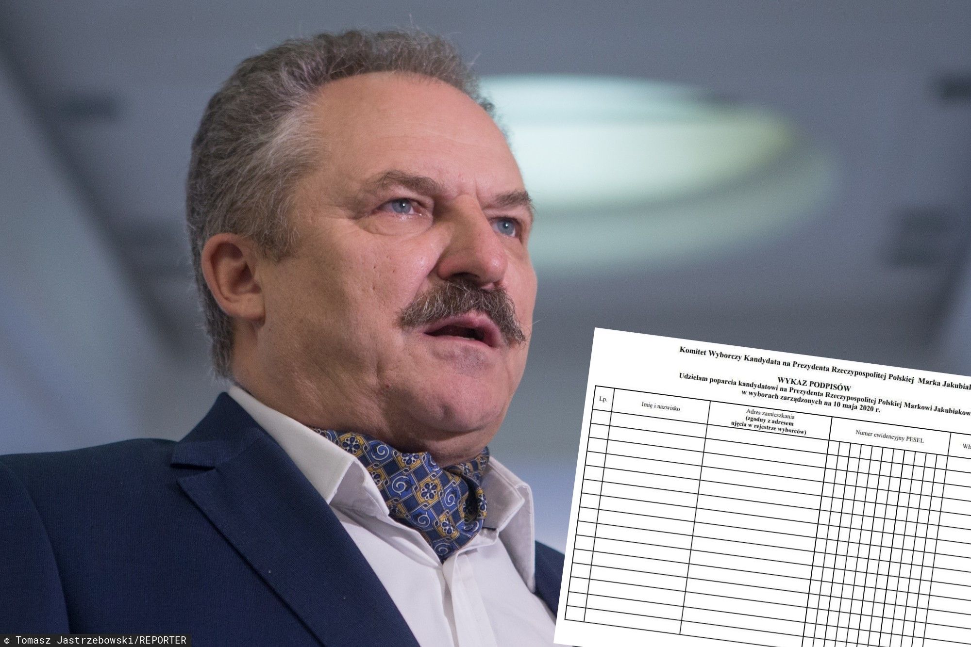 Marek Jakubiak twierdzi, że nic inicjatywie PiS nie wiedział