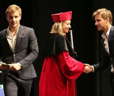 Maciej Musiał odebrał indeks PWST w Krakowie