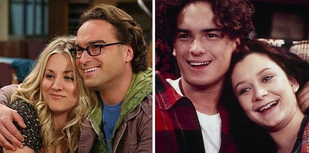 Johnny Galecki i Sara Gilbert