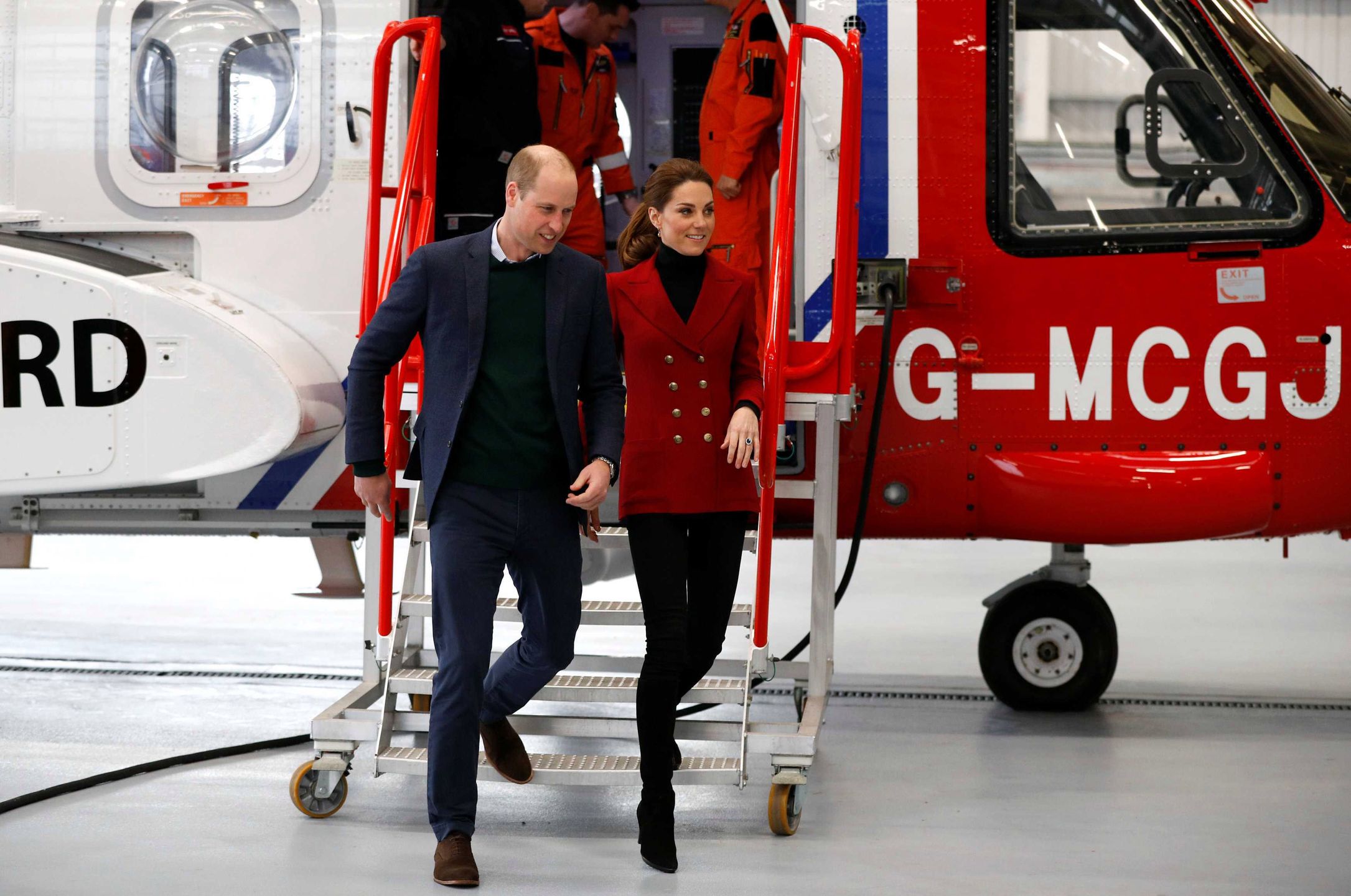Księżna Kate i książę William - służbowa wizyta