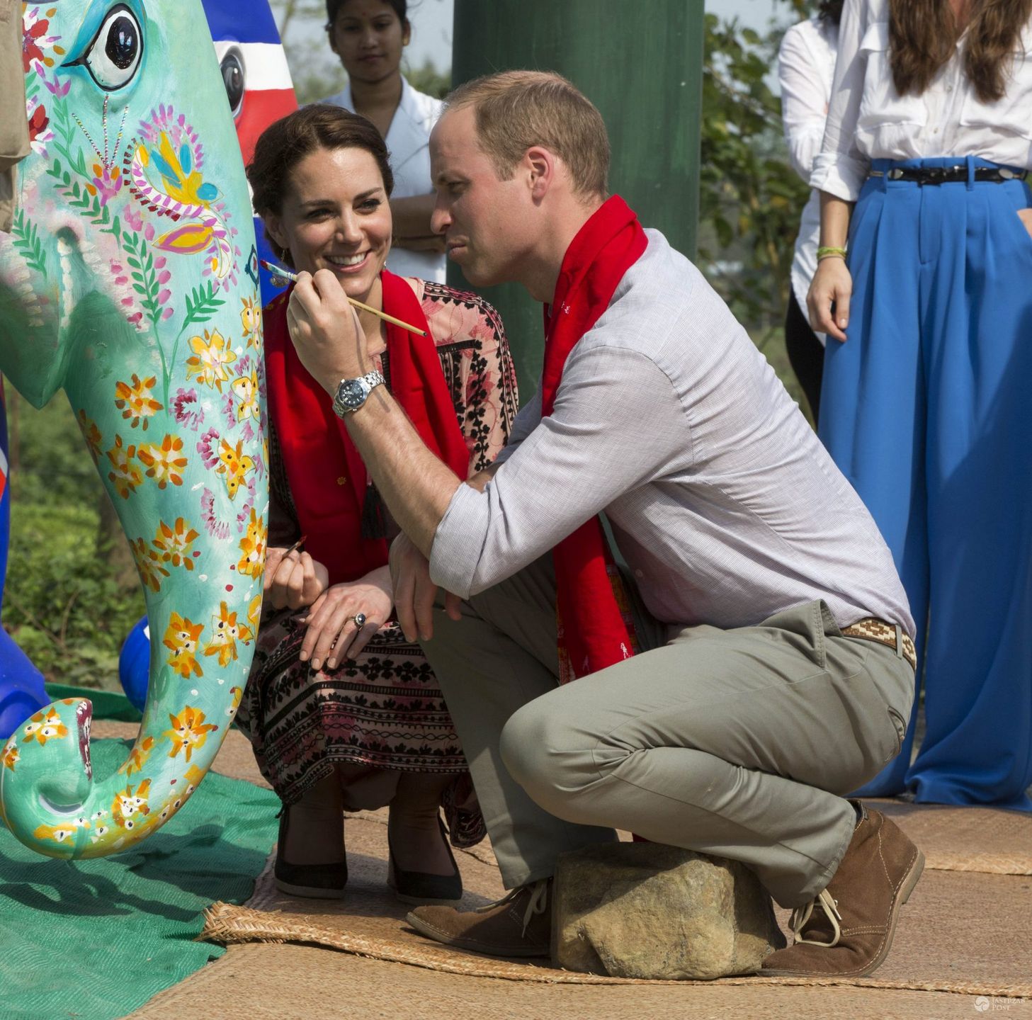 Książę William i księżna Kate (fot. ONS)