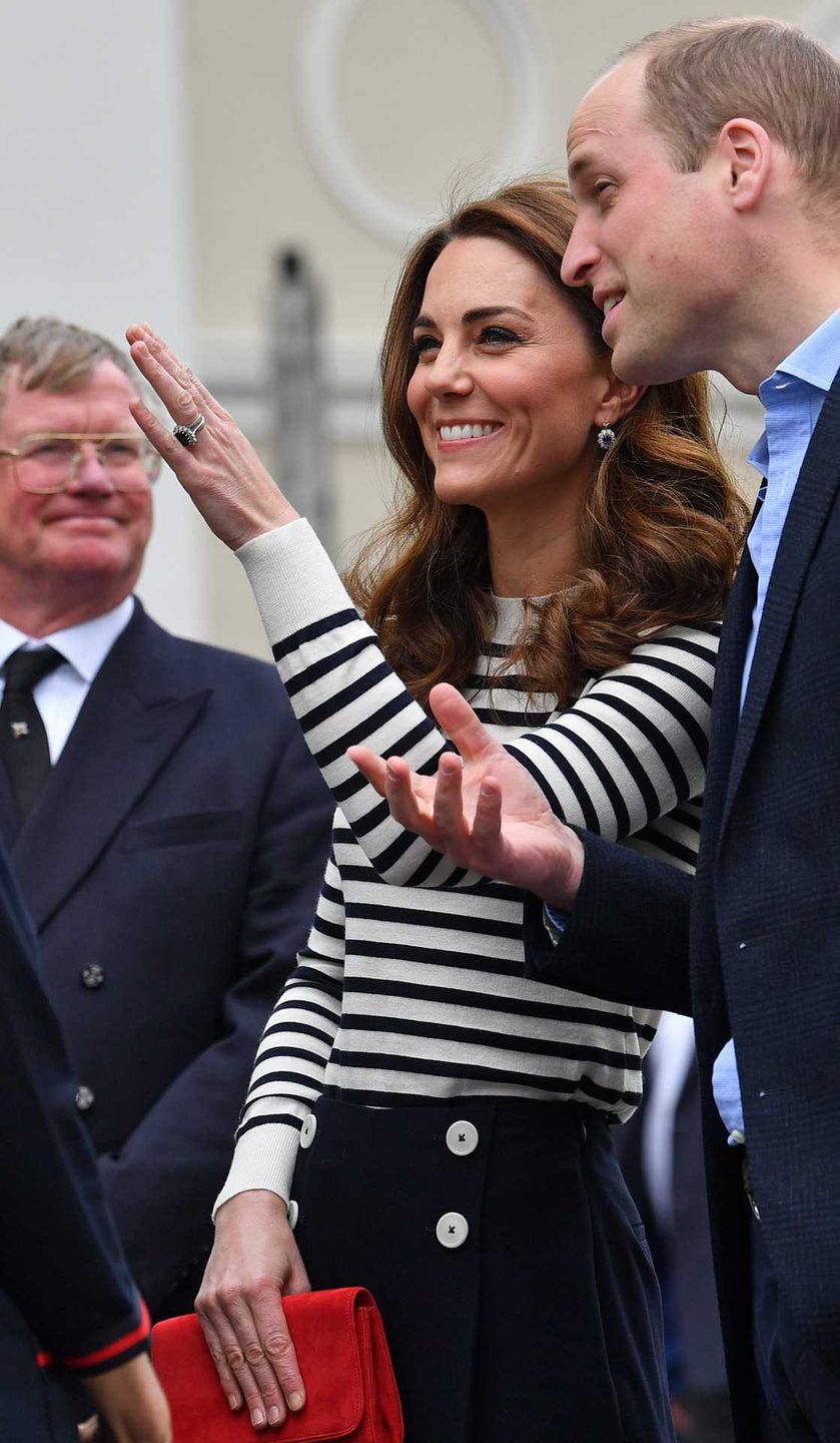 Księżna Kate i książę William –  otwarcie zawodów The King's Cup 2019 w Londynie