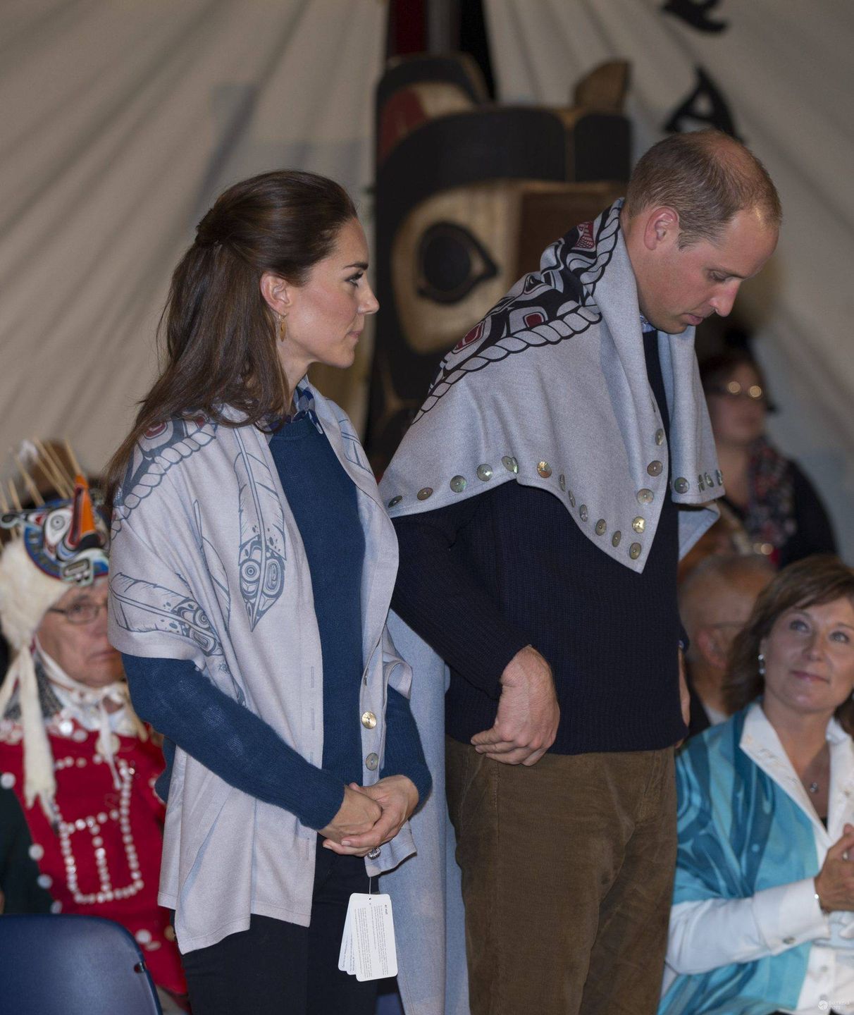 William i Kate w wiosce Bella Bella w Kanadzie