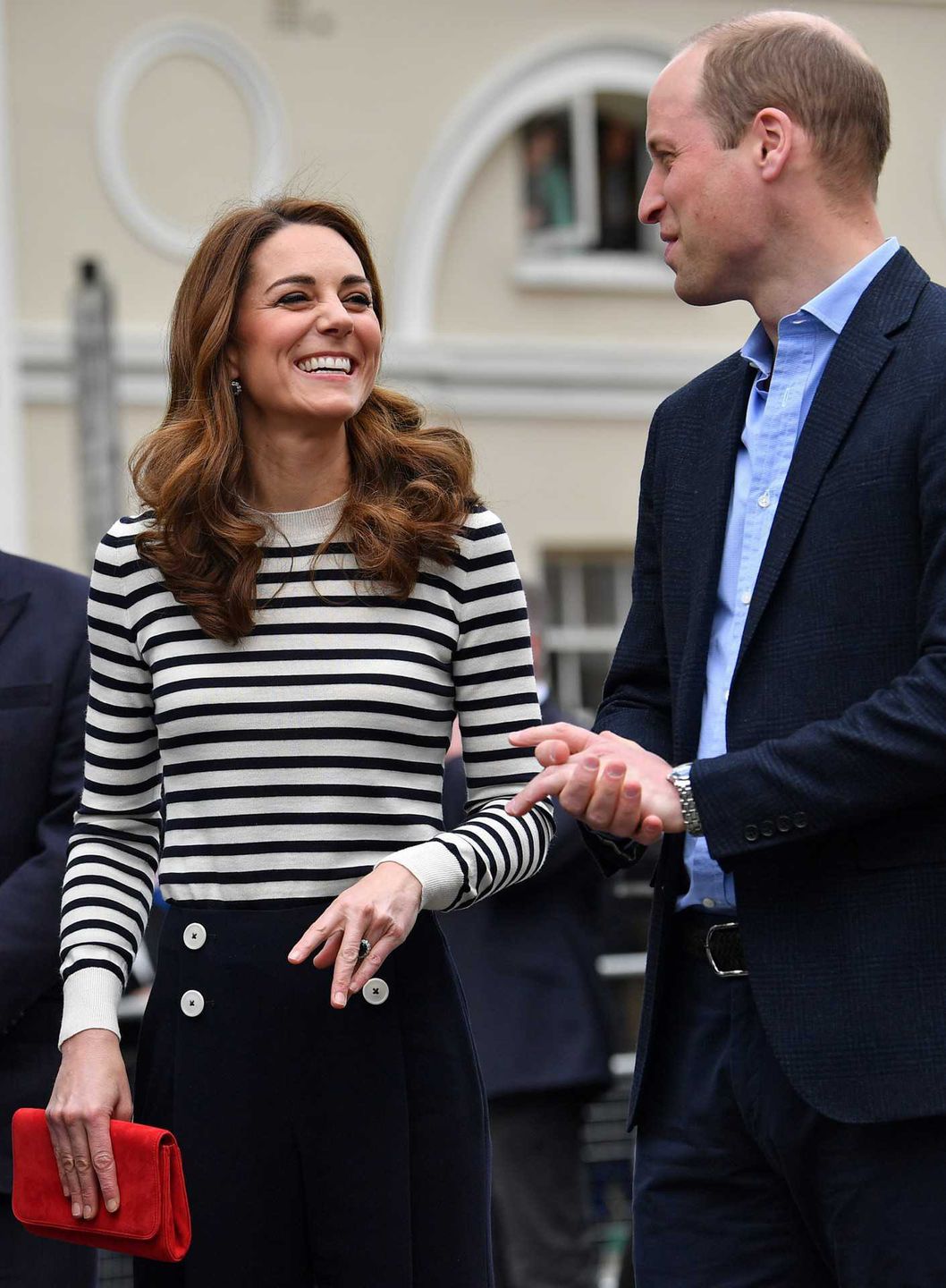 Księżna Kate i książę William –  otwarcie zawodów The King's Cup 2019 w Londynie