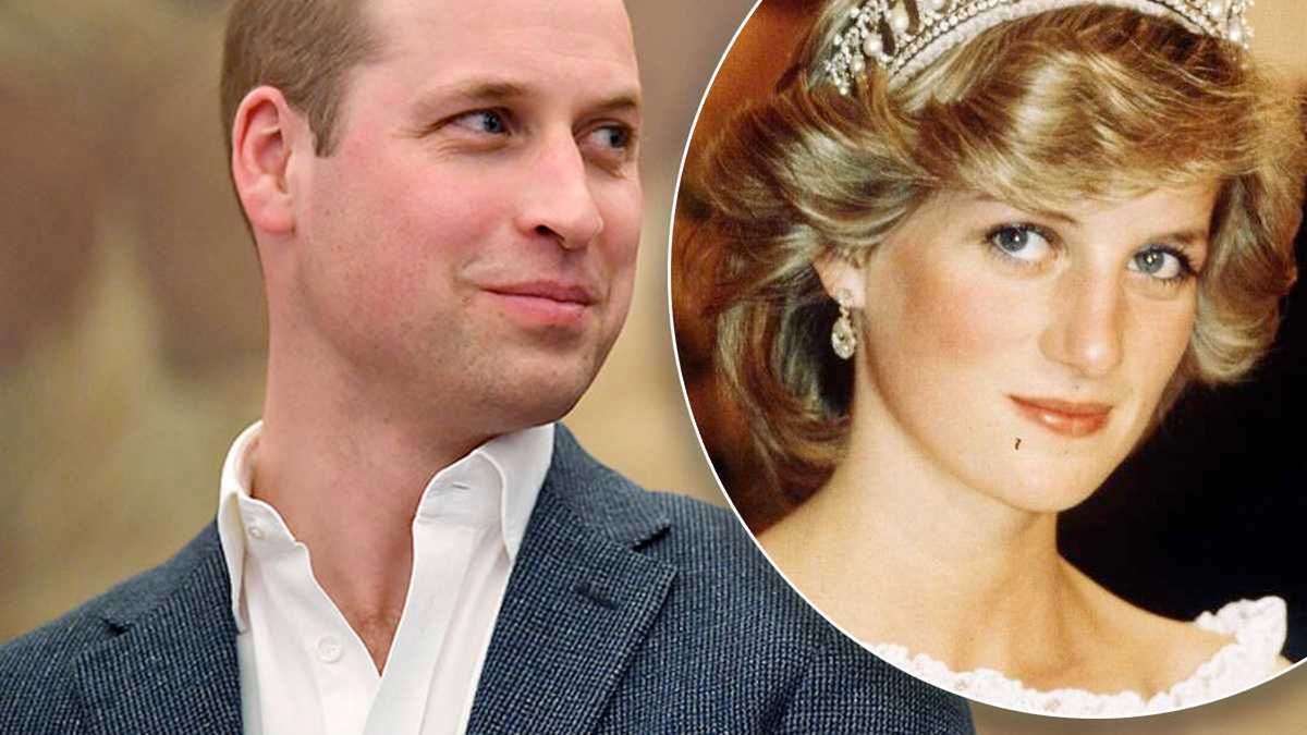 Książę William i księżna Diana