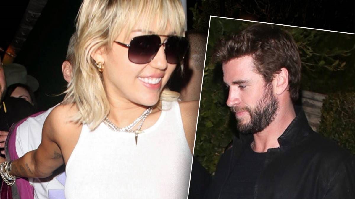 Miley Cyrus i Liam Hemsworth na jednej imprezie. Przez chwilę było gorąco