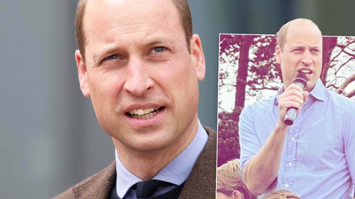 Książę William z dziećmi na rozpoczęciu biegów. George i Charlotte przemówili przez mikrofon. Jak oni wyrośli!