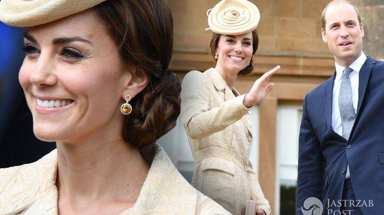 Księżna Kate na garden party na zamku Hillsborough w Irlandii Północnej (fot. ONS)