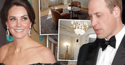 Księżna Kate i książę William z dziećmi zatrzymają się w Polsce w… willi prezydenta! Wnętrza ociekają luksusem [GALERIA]