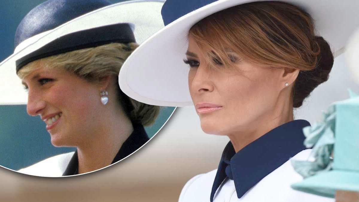 Księżna Diana, Melania Trump