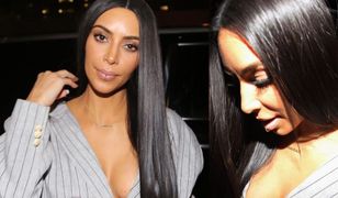 Kim Kardashian w ryzykownej kreacji. Zalicza wpadkę?