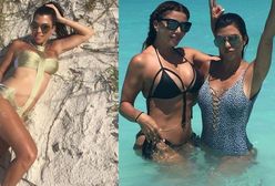 Kourtney Kardashian chwali się egzotycznymi wakacjami. Co za ciało!