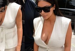 Kim Kardashian o krok od wpadki