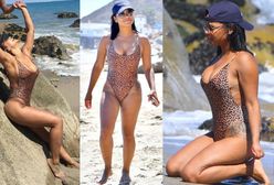 Christina Milian: sexy mama kusi wdziękami na plaży