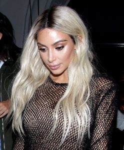 Kim Kardashian nie do poznania. Znów jest blondynką!