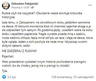 Sebastian Fabijański kontra Rosjanie