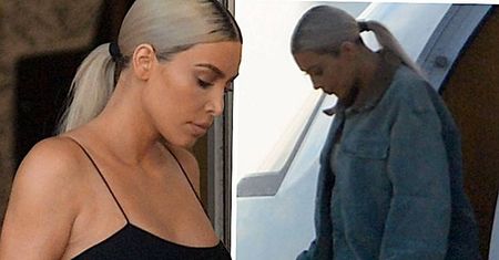 Niebywałe! Kim Kardashian na ślubie Sereny Williams wyglądała naprawdę dobrze!
