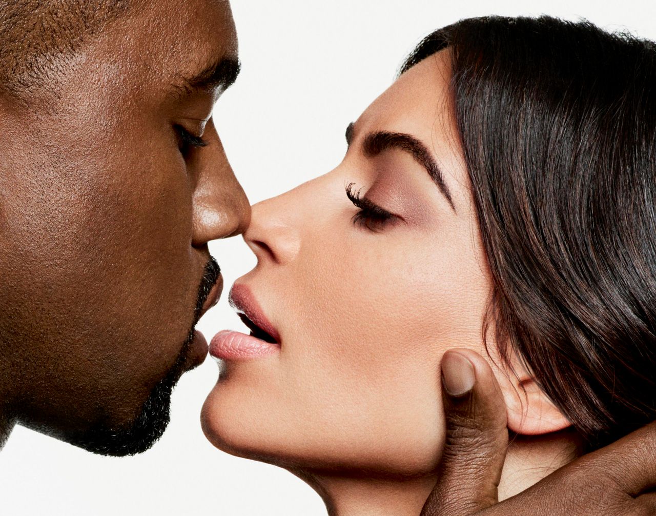 Kim Kardashian i Kanye West w sesji dla „Harper’s Bazaar”