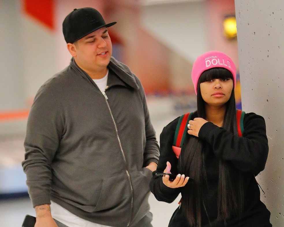 Rob Kardashian nie chce płacić alimentów. Blac Chyna nie odpuszcza.