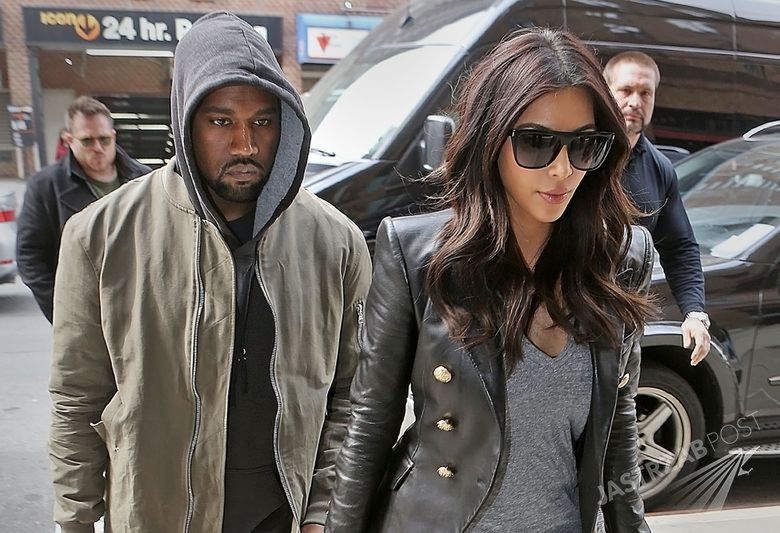 Kanye West i Kim Kardashian
Fot. ons