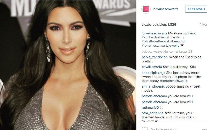 Kim Kardashian zażyczyła sobie biżuterii za milion dolarów