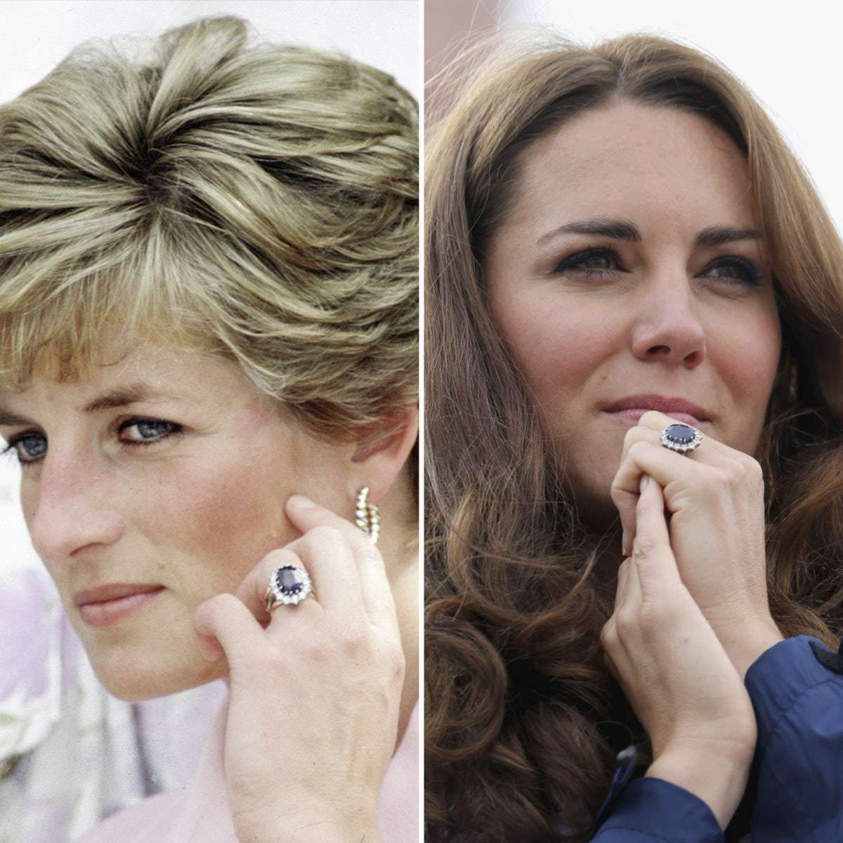 Pierścionek zaręczynowy księżnej Kate po księżnej Dianie