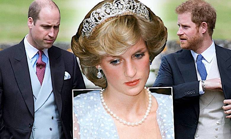 Książę Harry, William, księżna Diana