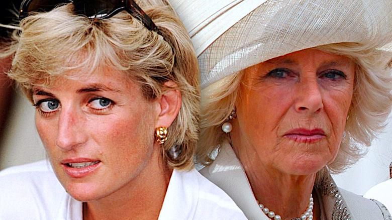 Księżna Diana i księżna Camilla