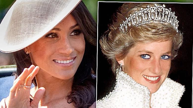 Meghan Markle i księżna Diana