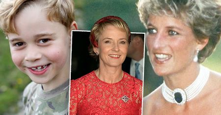 Chrzestna księcia George'a zajmuje się nim tak samo jak księżna Diana synami. Poruszające, co zrobiła po śmierci przyjaciółki
