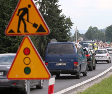 Remont Zakopianki. Utrudnienia na trasie do końca tygodnia