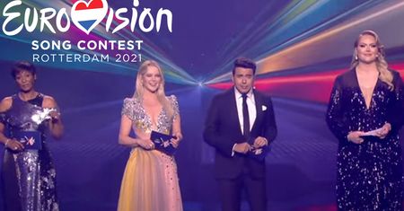 Niespodziewane sceny na Eurowizji 2021! Komentujący konkurs nie wiedzieli, co się dzieje. Tego nie było w scenariuszu