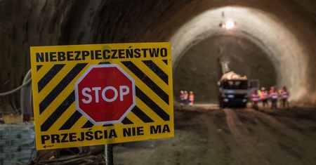 Budowa na zakopiance stanęła. Problem z podwykonawcą Astaldi
