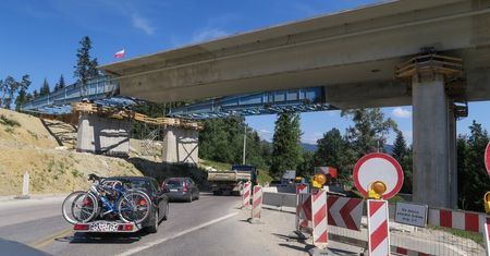 Zakopianka. Prawa nitka tunelu została "przebita"