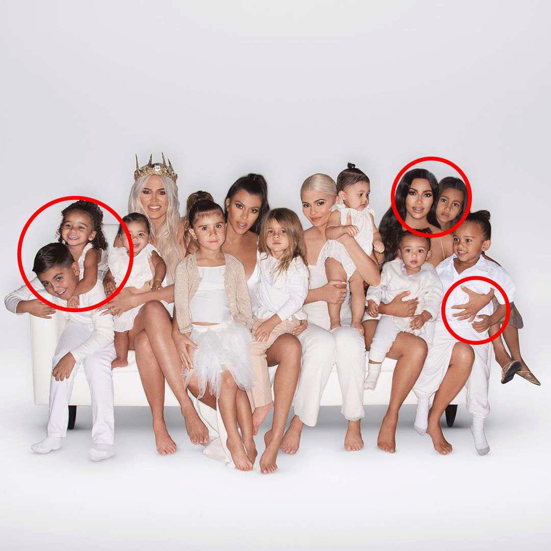 Kardashianki - świąteczne zdjęcie